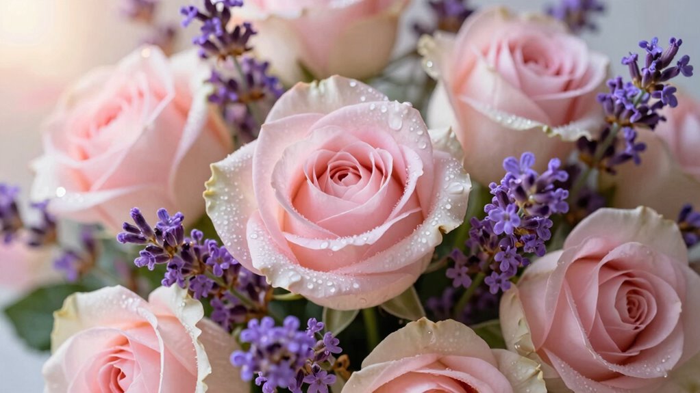 poetische Sprache hebt die Muttertagsblumen hervor