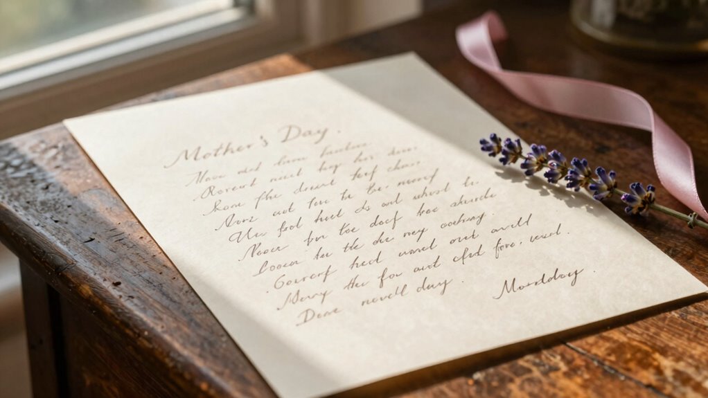 Poetry heartfelt gifts personalization