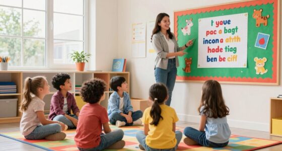 einfache Vier-Wörter-Phrasen für Kinder