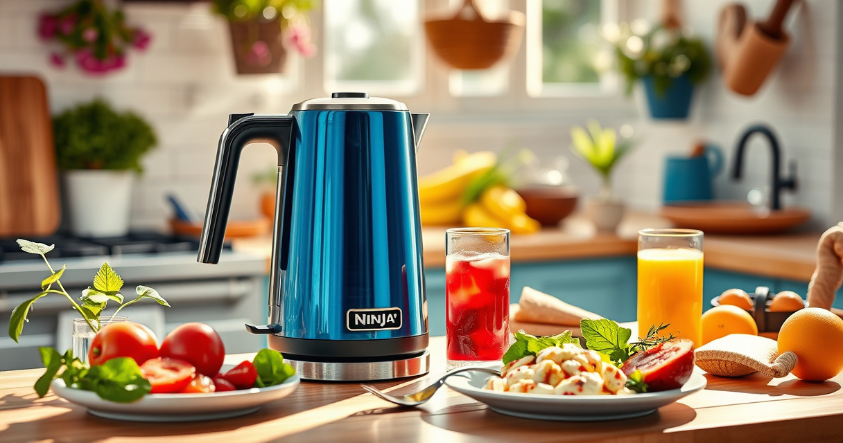 Chill & Brew: Using Ninja KT200BL Kettle for Perfect Iced Tea