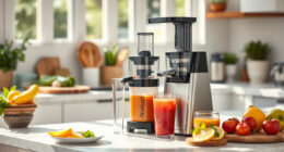 Fresh Summer Juice with Ninja NeverClog Cold Press Juicer