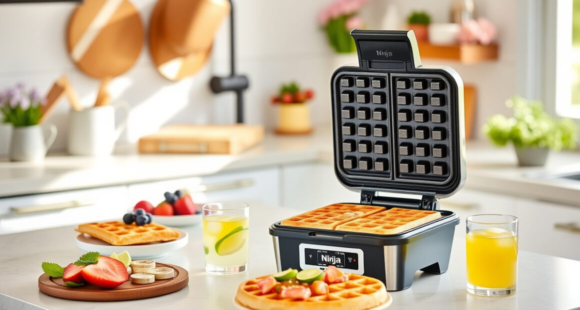 How to Make Perfect Summer Belgian Waffles with the Ninja Waffle Maker Pro