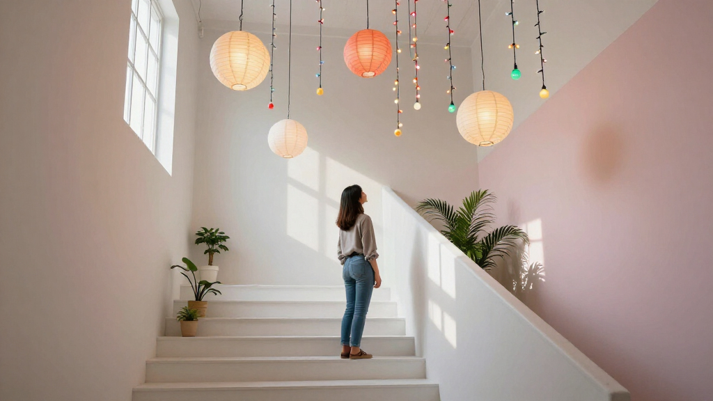 A Blank Stairwell Became The Most Magical Room In The House