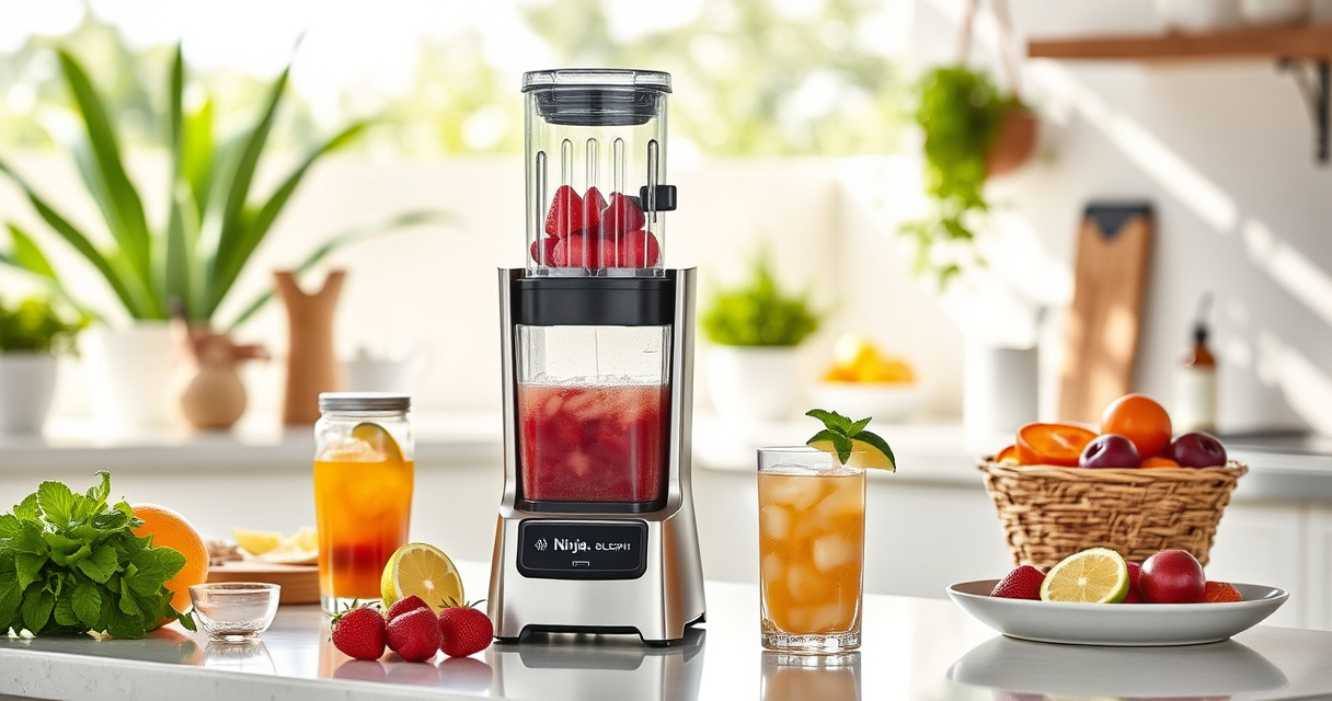 Chill Out This Summer with Ninja SLUSHi Frozen Drink Maker