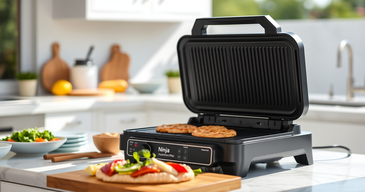 Ninja Foodi Pro 5-in-1 Indoor Grill: Summer Grilling Made Easy