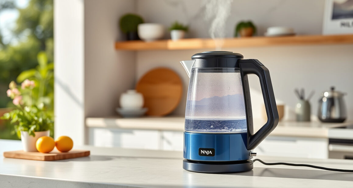 Ninja KT200BL Precision Temp Electric Kettle for Summer Sips