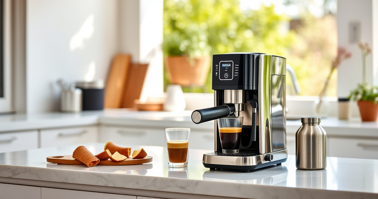 Ninja Luxe Café Premier 3-in-1 Espresso Machine: Perfect Summer Coffee Companion