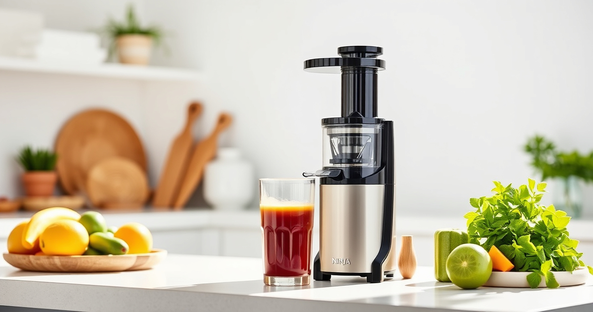Ninja NeverClog Cold Press Juicer: Perfect Summer Juice Maker