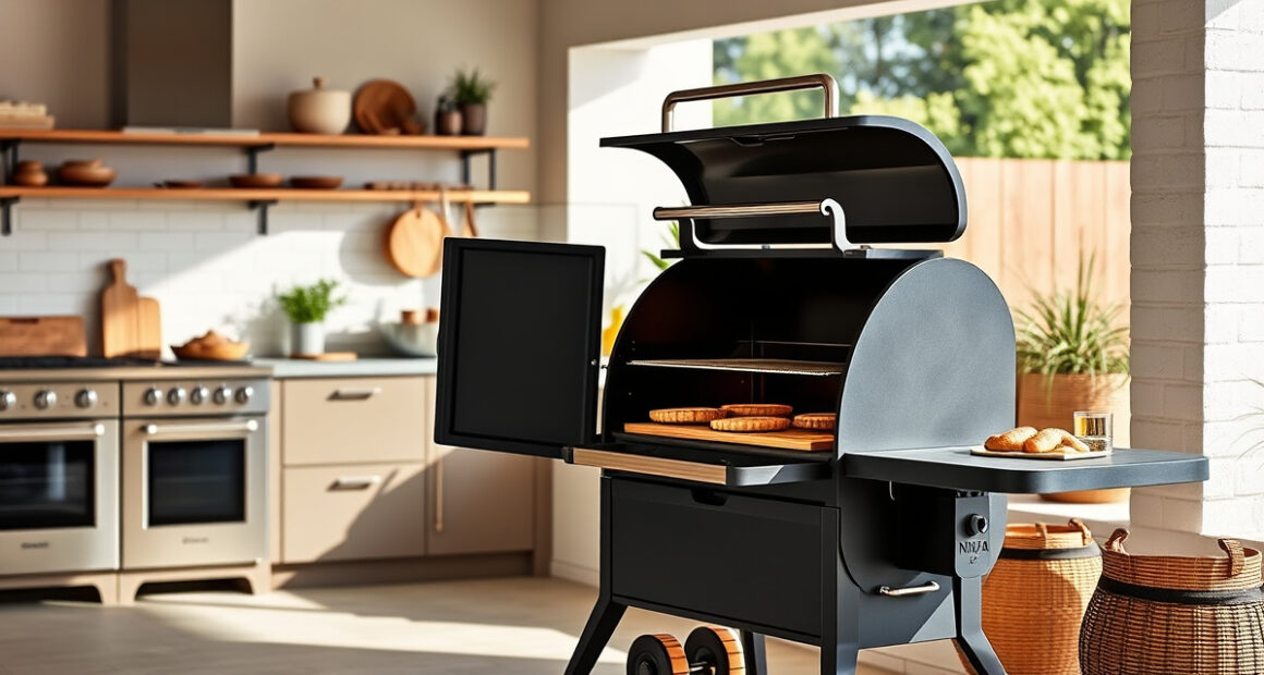 Ninja Outdoor Woodfire Pro XL Grill & Smoker: Perfect Summer BBQ Companion