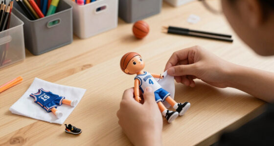 Professional Basketball-Inspired Dolls