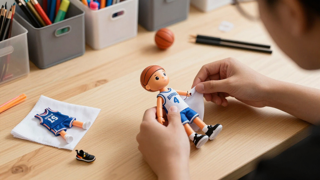 Professional Basketball-Inspired Dolls