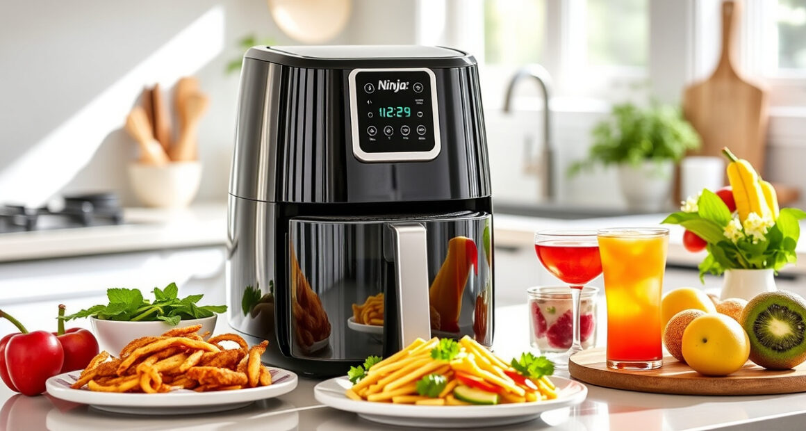 Summer Freshness with the Ninja Crispi 4-in-1 Glass Air Fryer
