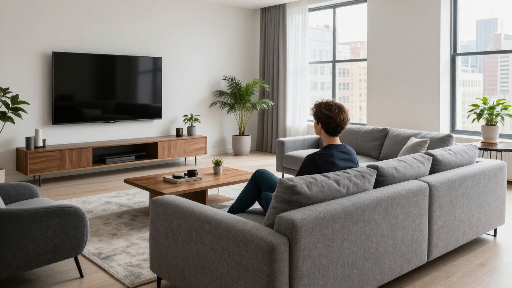 This 70-Inch NYC Living Room Somehow Fits Everything It Needs