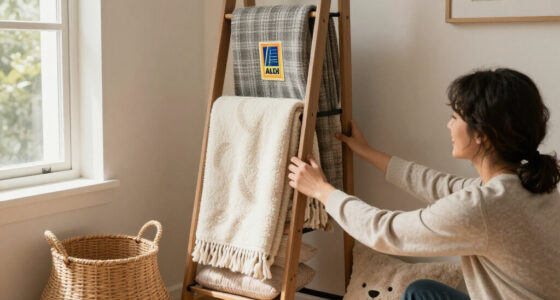 Aldi's Best-Selling Blanket Storage Ladder Is Finally Back