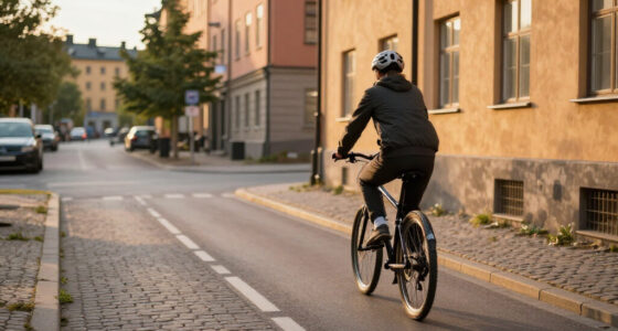 Bredare Cykelbana Vid Puckgränd - Stockholm Växer