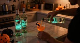 Glow-In-The-Dark Rum Bottles: BACARDÍ Rum Features A Limited-Edition Halloween Bottle
