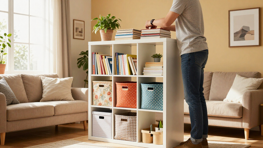 I Created A Pretty IKEA BILLY Hack That Seriously Cuts Clutter