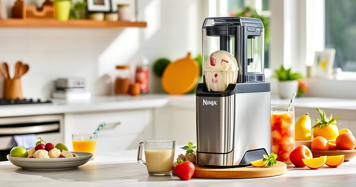 Ninja CREAMi 7-in-1 Ice Cream Maker: Summer’s Ultimate Frozen Dessert Machine
