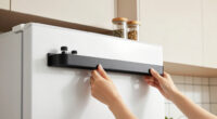 This Magnetic Shelf Turns The Empty Side Of Your Fridge Into Extra Storage Space