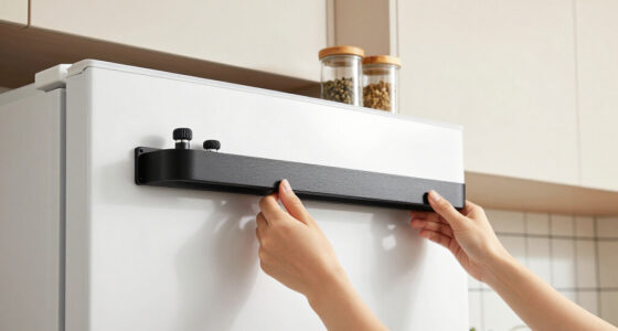 This Magnetic Shelf Turns The Empty Side Of Your Fridge Into Extra Storage Space