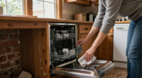 A Victorian Home's Entire Kitchen Was Demolished — Except For The Dishwasher