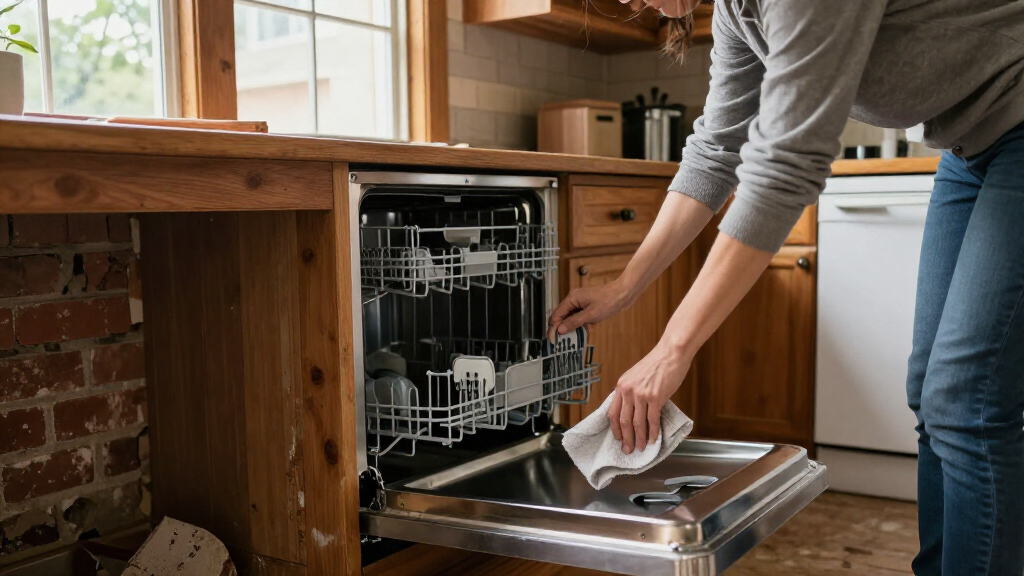 A Victorian Home's Entire Kitchen Was Demolished — Except For The Dishwasher