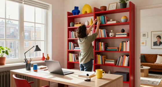 An Office Is Unrecognizable After IKEA BILLY Created A Refreshing Redo