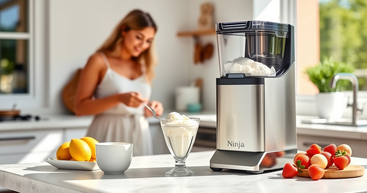 Beat the Summer Heat with the Ninja CREAMi Deluxe Ice Cream Maker