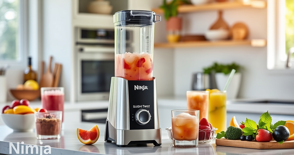 Cool Summer Recipes with the Ninja SLUSHi Twist Frozen Drink Maker