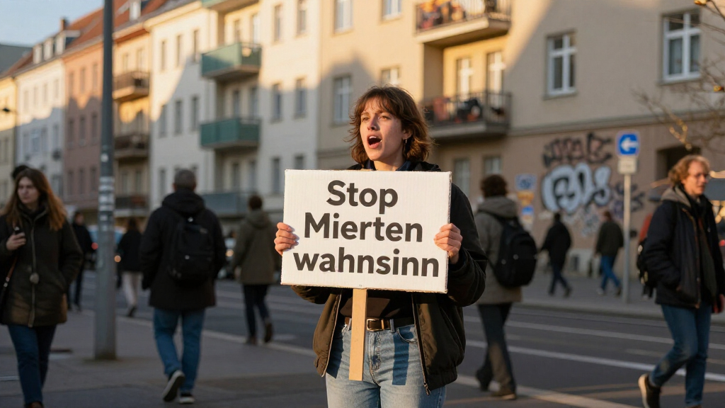 Demonstration Gegen Steigende Mieten In Berlin - Tagesschau.de