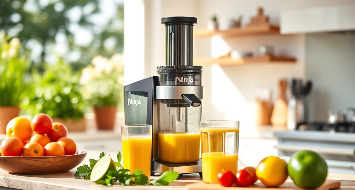 Enjoy Fresh Summer Juices with the Ninja NeverClog Cold Press Juicer