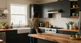 Everyone Said Black Kitchen Cabinets Were Too Bold. I’d Choose Them Again In A Heartbeat