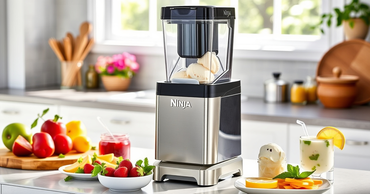 Host Summer Pool Parties Effortlessly with Ninja CREAMi Deluxe Ice Cream Maker