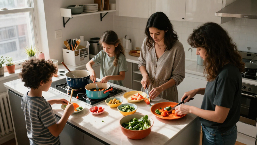 How A Family Of Four Makes 550 Square Feet Work In A Manhattan Rental