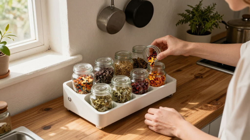 I’ll Never Use An Ordinary Spice Rack Again After Seeing This One