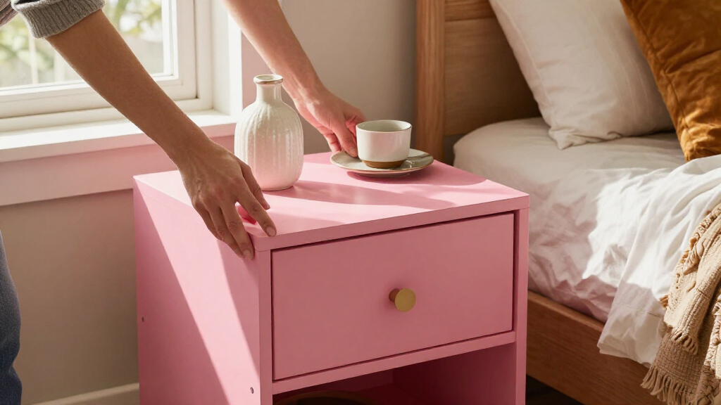 I Traded My 1930S Nightstand For This Pink Wayfair Find (See Why!)