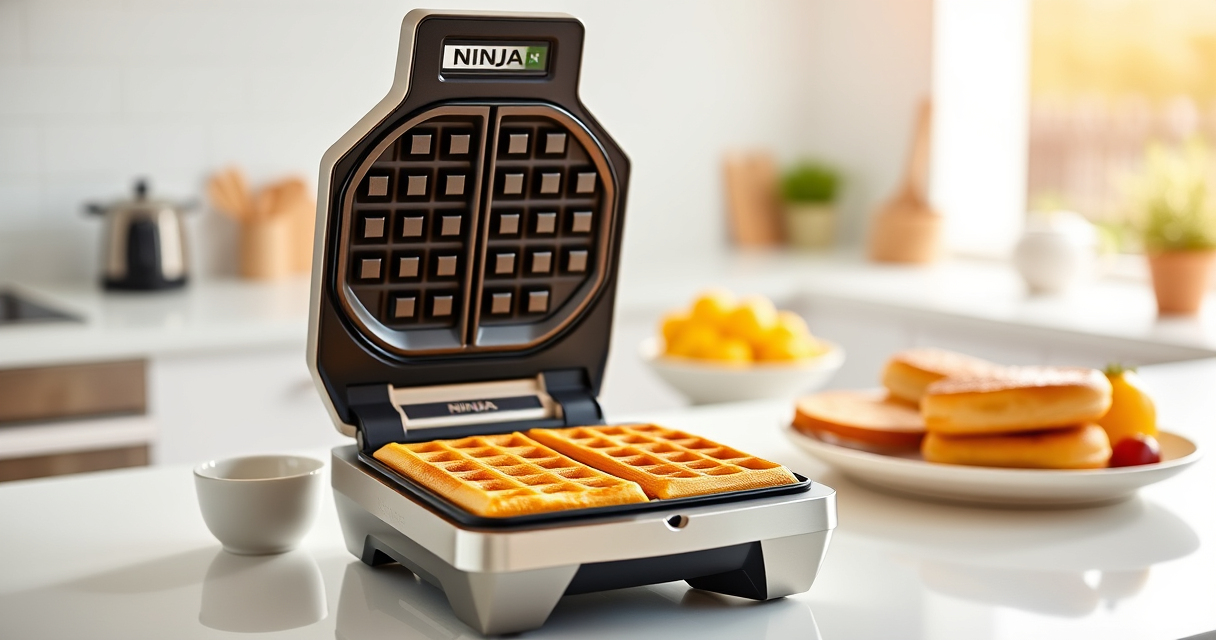 Master Summer Brunch with the Ninja Belgian Waffle Maker Pro
