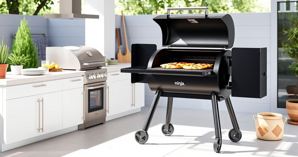 Master Summer Grilling with Ninja Outdoor Woodfire Pro XL