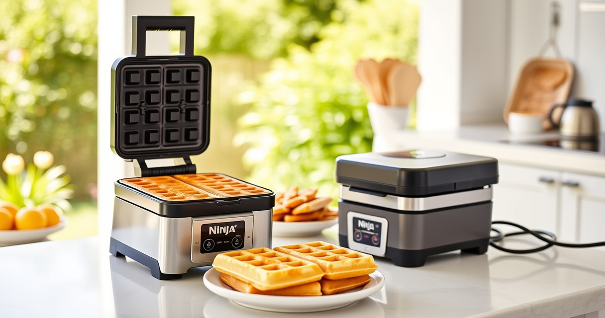 Ninja Belgian Waffle Maker Pro: Perfect Summer Waffles