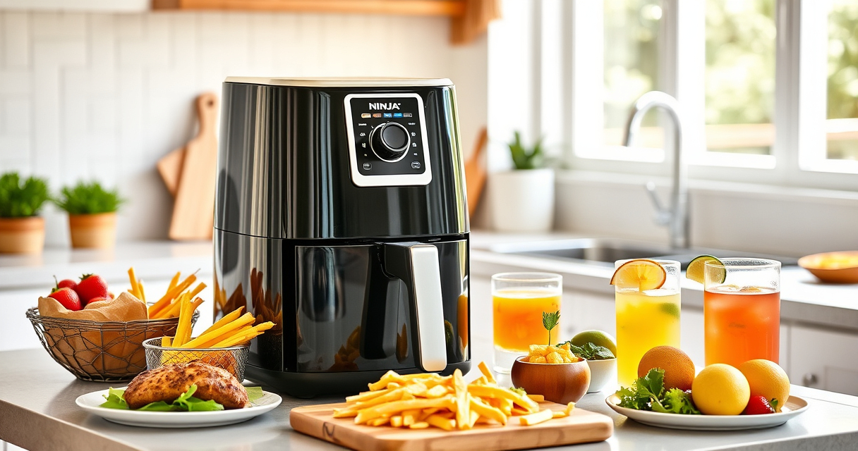 Ninja Crispi Glass Air Fryer: Effortless Summer Entertaining
