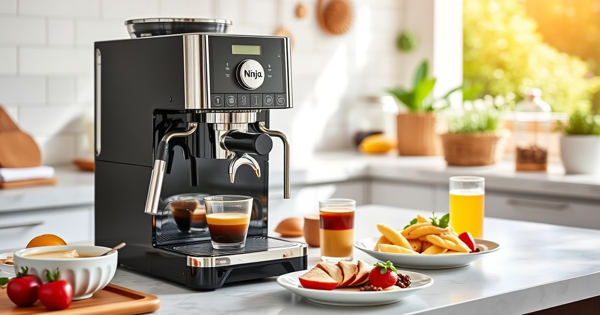 Ninja Luxe Café Pro Espresso Machine: The Ultimate Summer Coffee Centerpiece