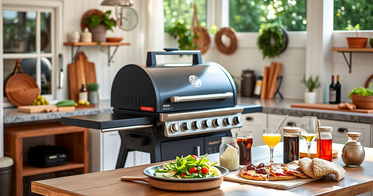 Ninja Outdoor Woodfire Pro XL Grill & Smoker: Effortless Summer Entertaining