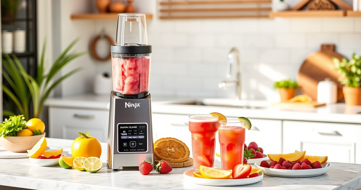 Ninja SLUSHi XL: The Ultimate Frozen Drink Maker for Summer Fun