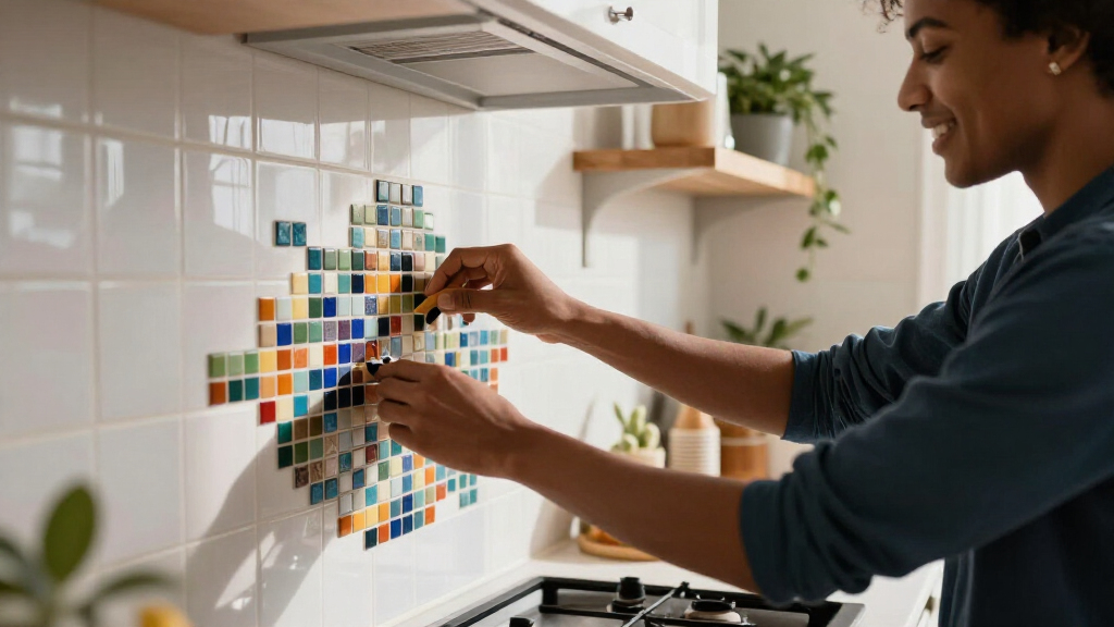 So Long, Subway Tiles — Pixel Tile Mosaics Are Taking Over Social Feeds (See Why!)
