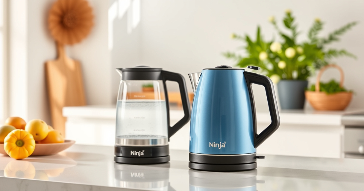 Stay Cool & Brew Perfectly This Summer with the Ninja KT200BL Kettle