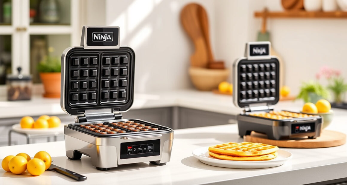 Summer Sizzle: Ninja Belgian Waffle Maker Pro for Perfect Waffles