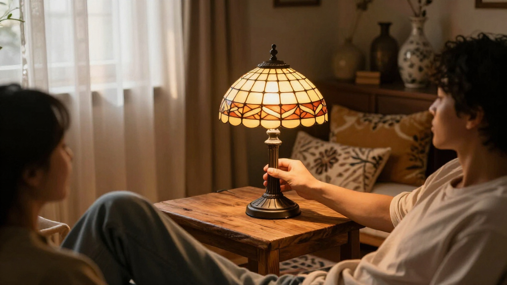 T.J. Maxx Is Selling Out Of This Tiffany-Inspired Accent Lamp