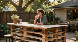 This DIY Couple Built The Coolest Backyard Bar For Almost Nothing — Here’s How
