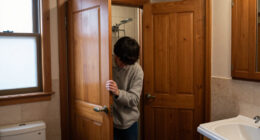 Two Doors Made This Bathroom Feel Awkward — So One Of Them Had To Go