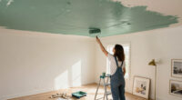 Are You Brave Enough To Paint A Gloss Ceiling? The 'Next Step' Of Color Drenching, Debated